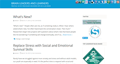 Desktop Screenshot of brainleadersandlearners.com